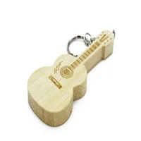 bamboo Более 10 шт. бесплатный логотип) деревянная гитара usb флеш-накопитель флешки 8 ГБ 16 ГБ 32 ГБ 64 Гб usb флешка Флешка брелок - Цвет: bamboo