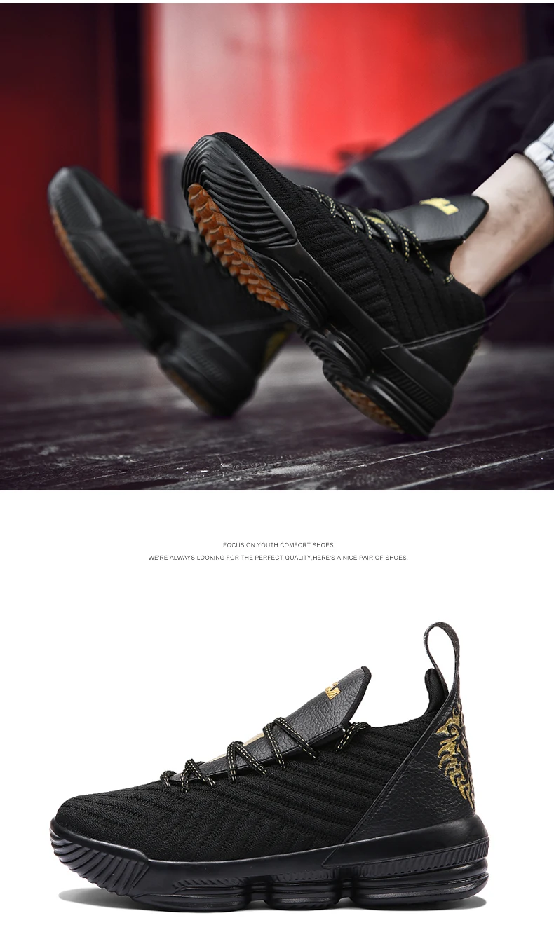 High Ankle Basketball Shoes Men Women Cushioning Breathable Basketball Sneakers Anti-skid Training Boots Outdoor Man Sport Shoes