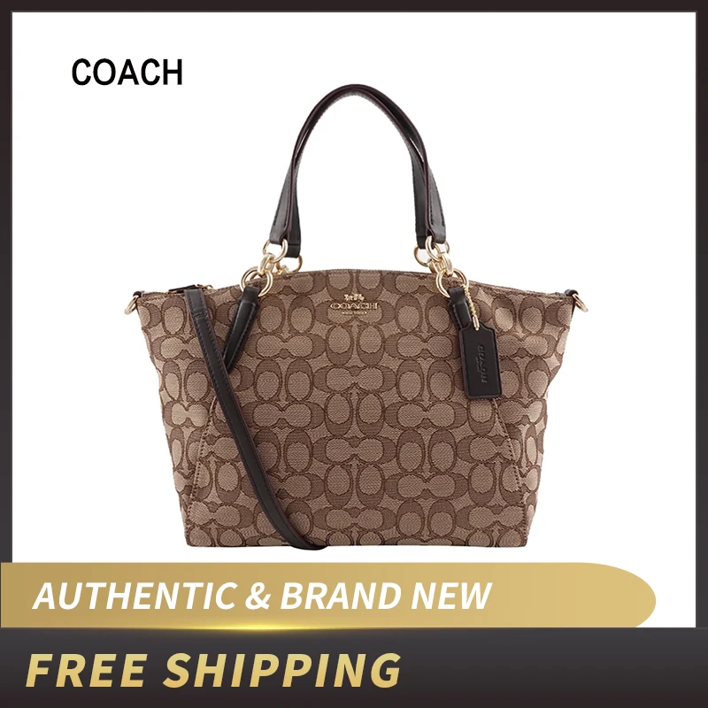Маленькая наплечная сумка Coach Signature кошелек F27582|Сумки с ручками| |