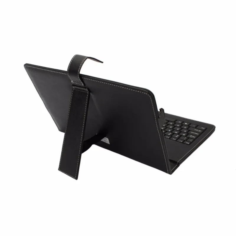 10," 9,7" дюймовый Micro USB кожаный чехол с клавиатурой и подставкой для планшетов на ОС Android Windows с русским испанским французским ивритом арабским