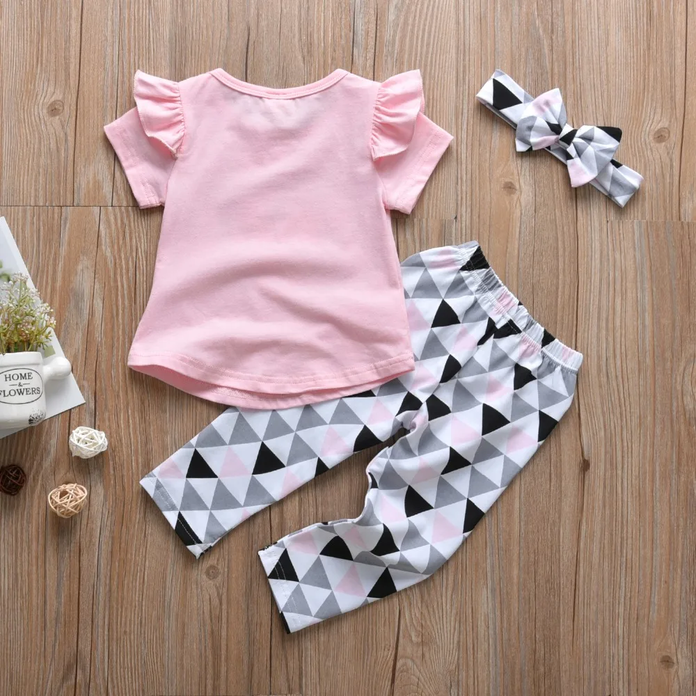 Комплект одежды из 3 предметов летняя одежда для новорожденных комплект