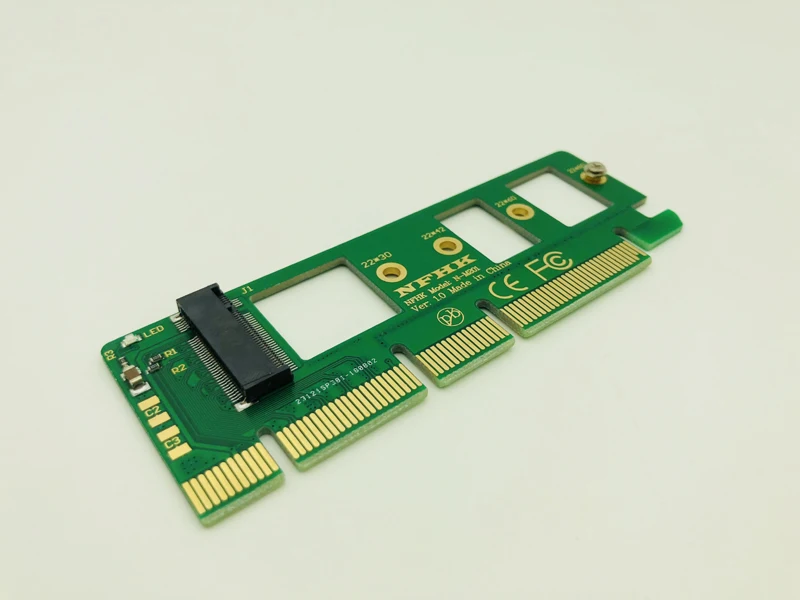 M.2 NGFF NVME AHCI SSD для PCI-E PCI Express 3 0x4x16 переходника карты M Соединитель в форме ключа XP941