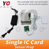 one rfid escape room prop place ic card on rfid to release lock or open light escape room puzzle