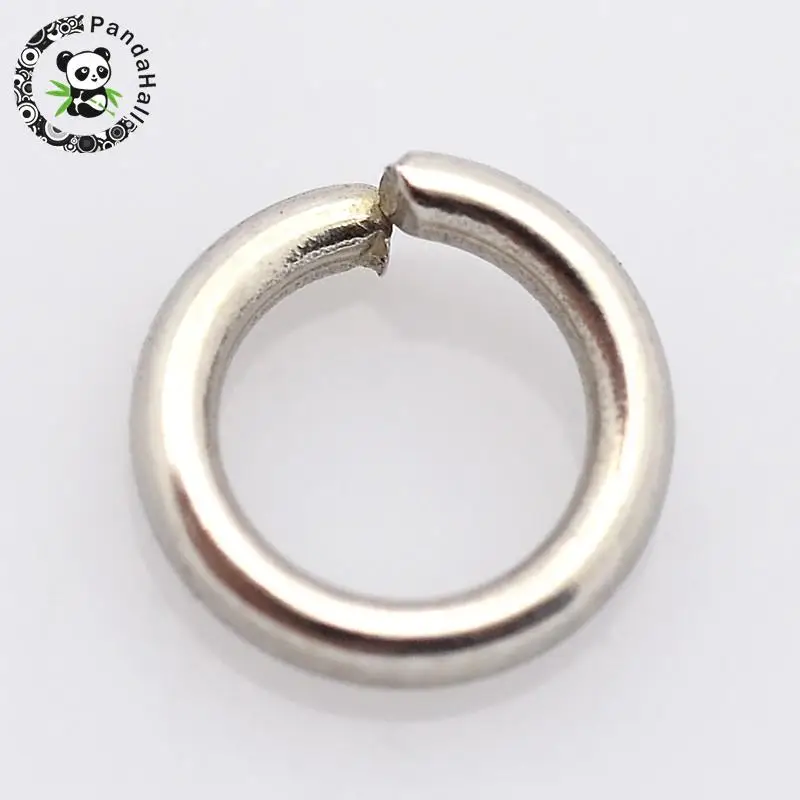 

5000pcs 304 Stainless Steel Jump Rings Closed But not Soldered Stainless Steel Color 6mm 8mm 9mm 10mm