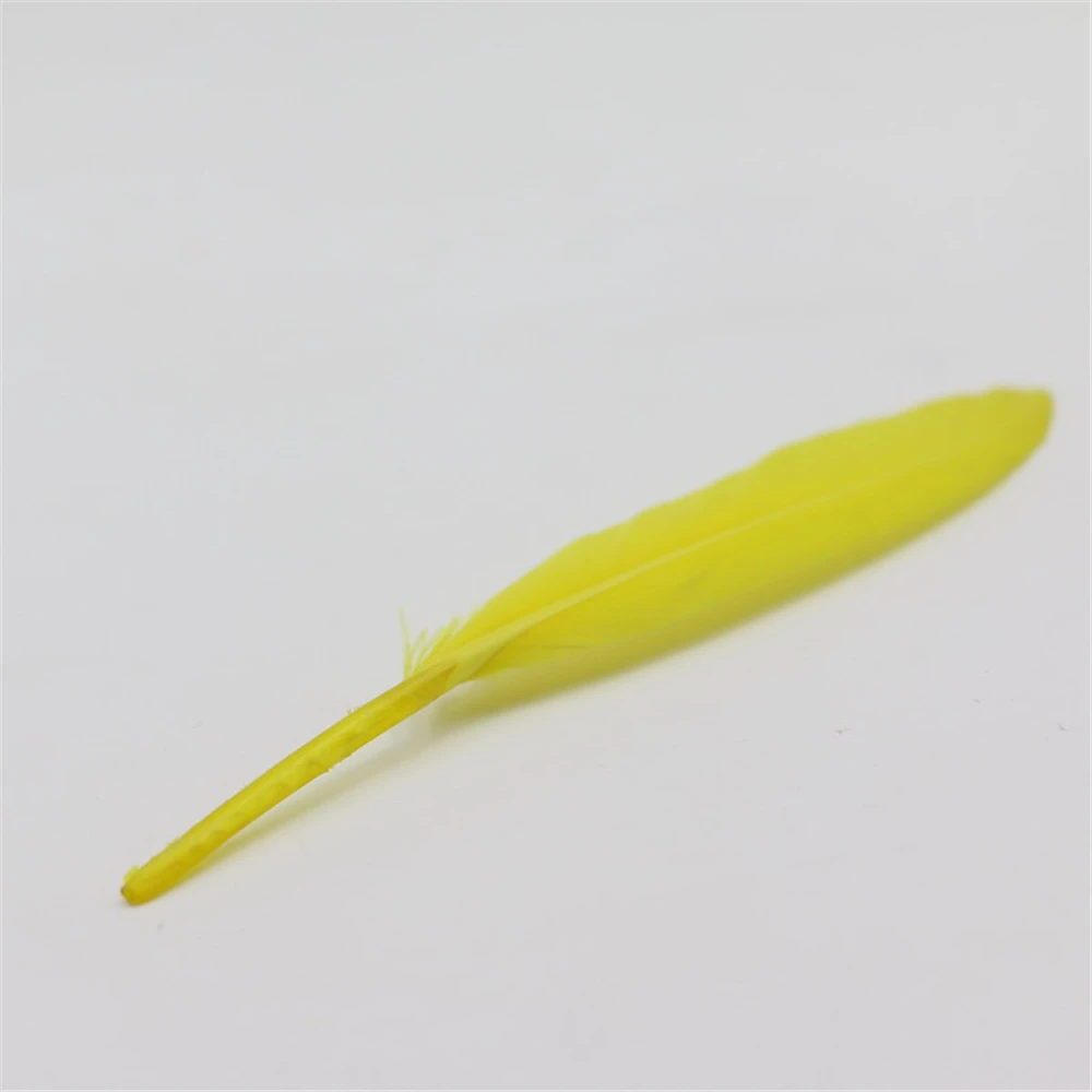goose duck feathers yellow home celebrity decoration 3-5 Inch(7-13cm) Performance apparel Indian headdress | Дом и сад