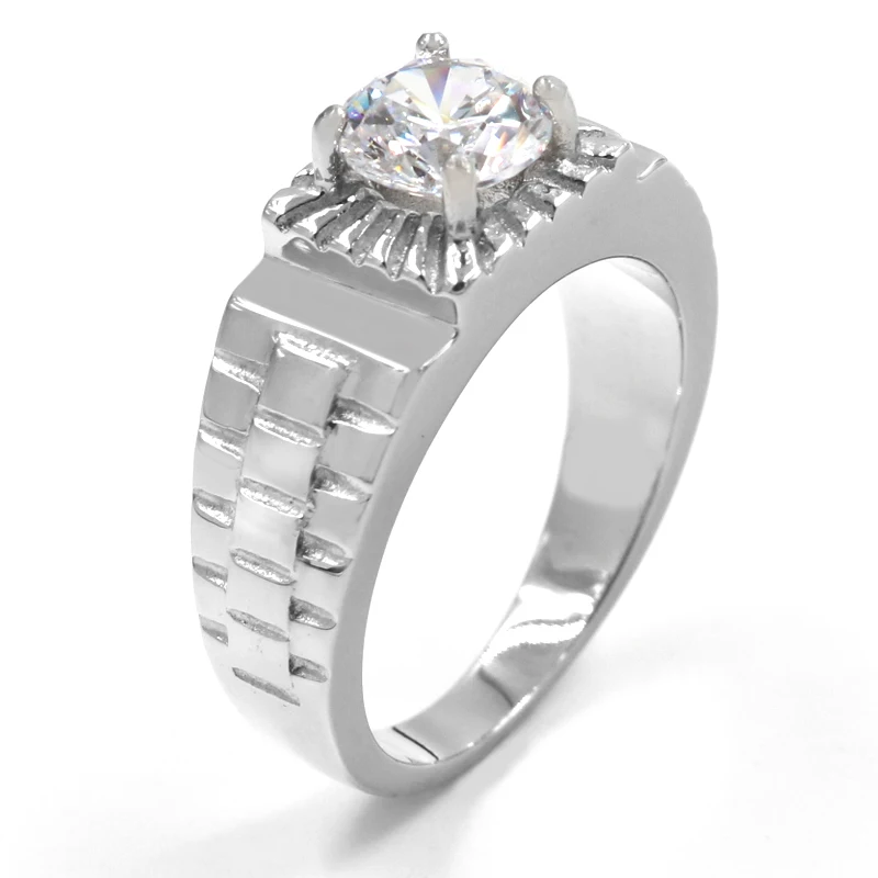 Новинка мужское кольцо из нержавеющей стали рандомное для мужчин и женщин