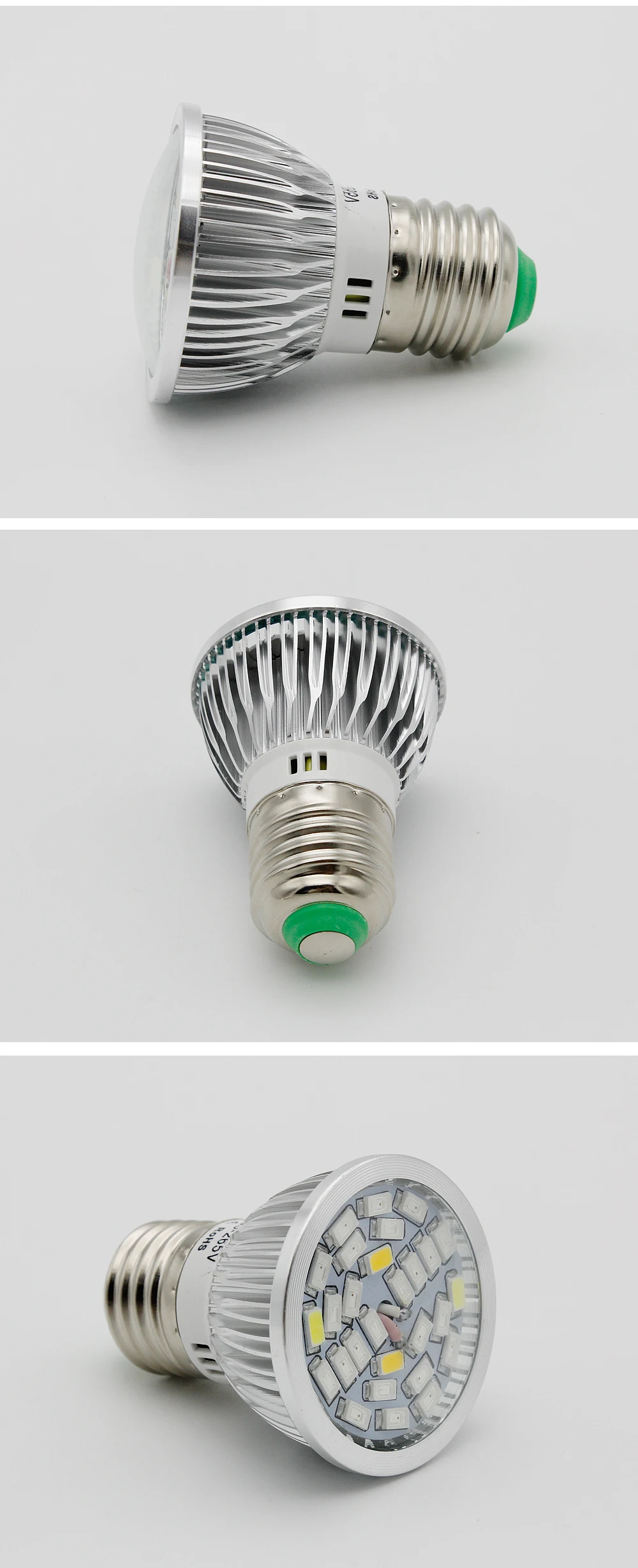 Полный спектр 5730 E27 28 Вт 28 SMD СВЕТОДИОДНЫЙ светильник для выращивания растений 220 В 110 В лампа для выращивания растений для комнатных цветов Гидропоника коробка палатка