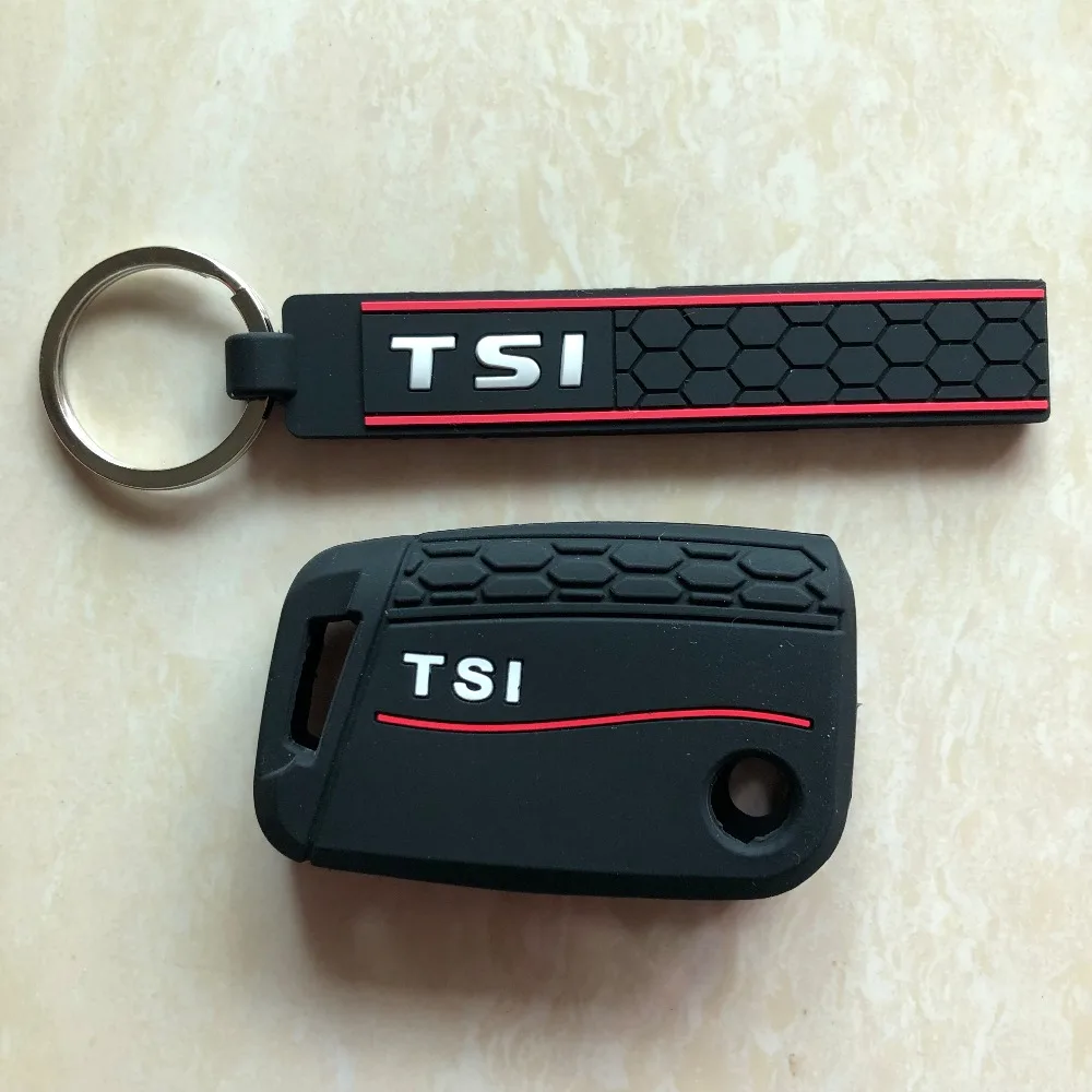 Силиконовый чехол книжка с дистанционным управлением для Polo Passat Gol golf 7 MK7 Touran Tiguan