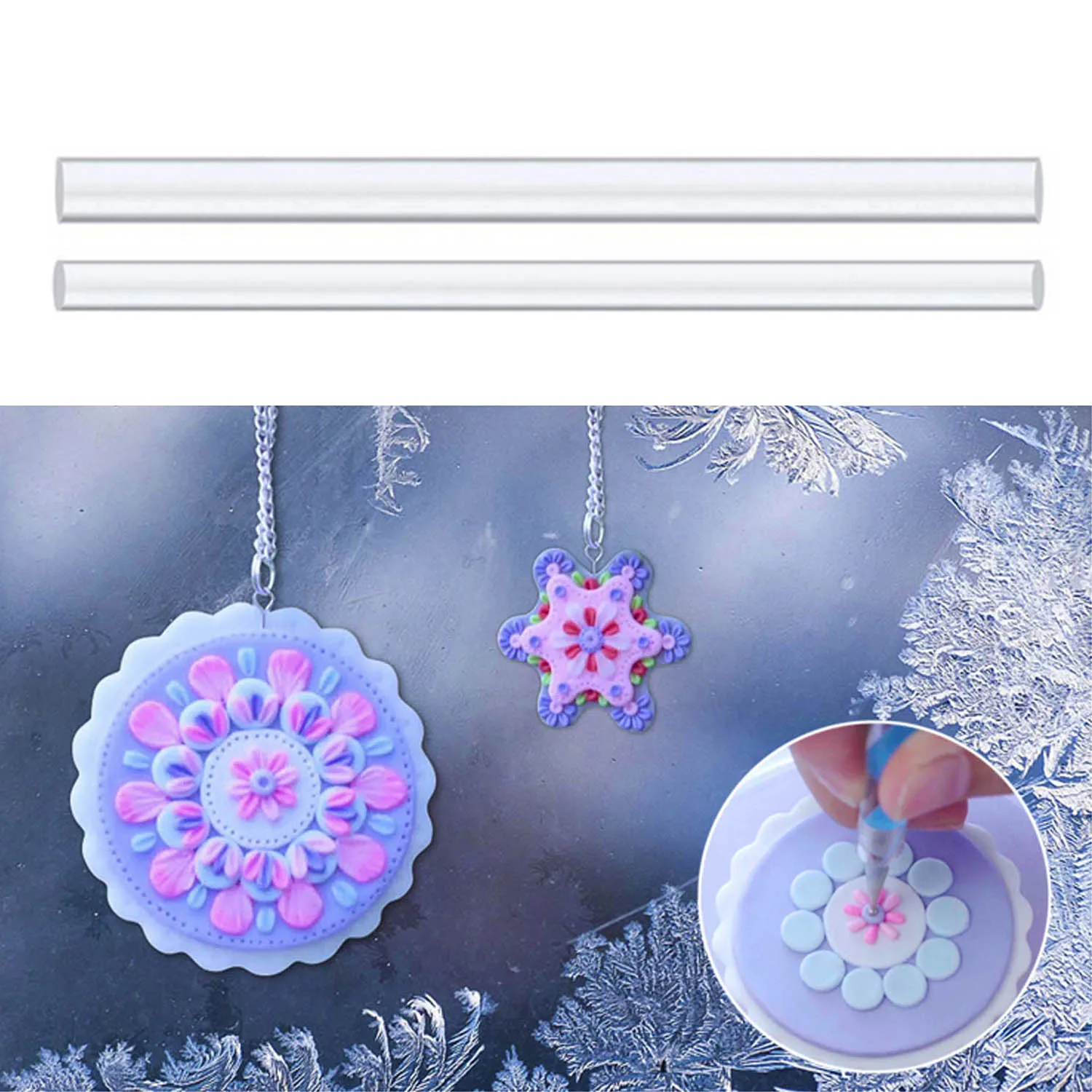 8 шт. акриловые стержни набор инструментов мандалы для дерева канва камни ткань