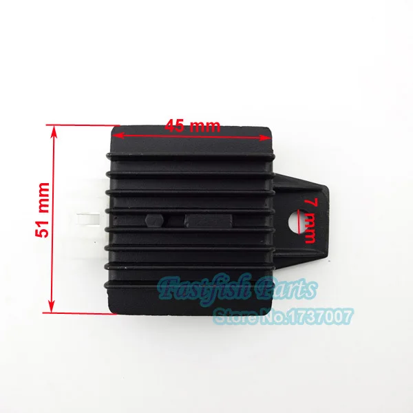 Электромагнитный регулятор выпрямитель реле для мопеда скутера мотоцикла