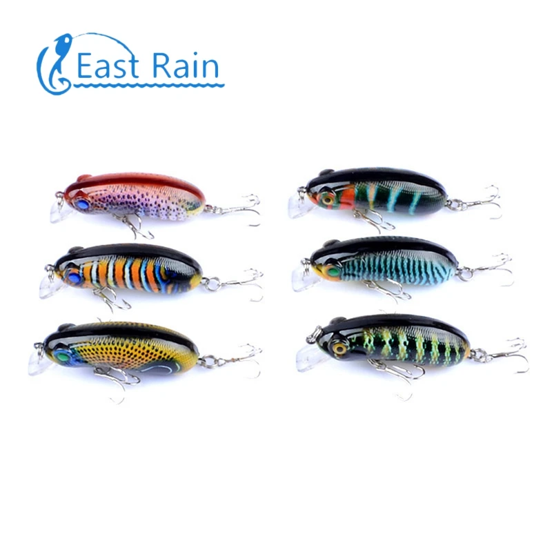 Искусственные жесткие приманки в форме гольяна с рисунком East Rain 6 см/9 7 г