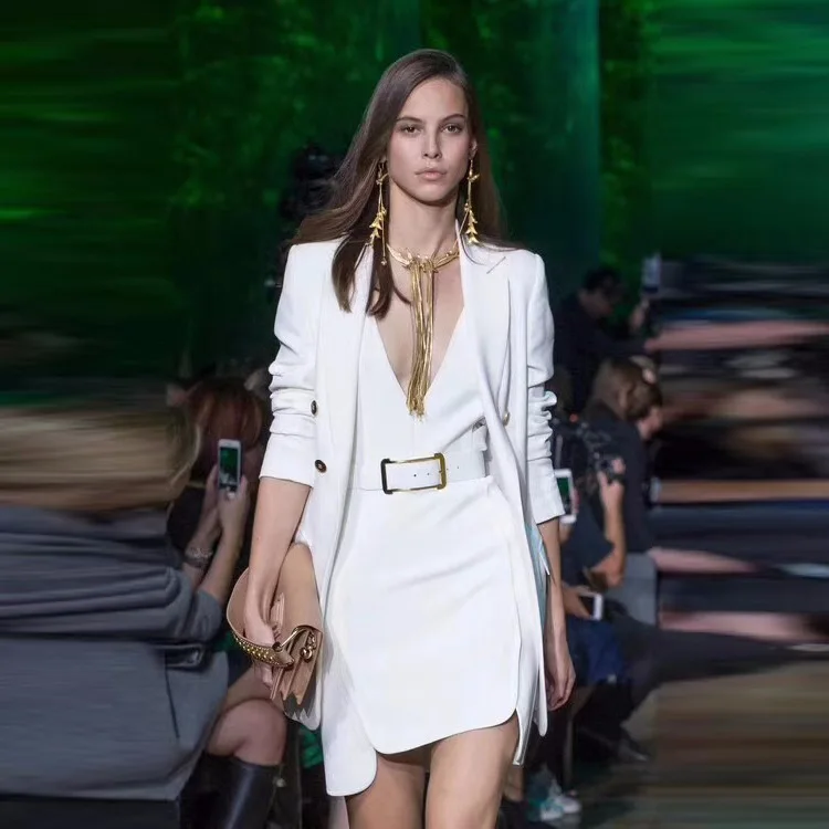 Новинка Ранняя весна новый женский костюм в европейском и американском стиле