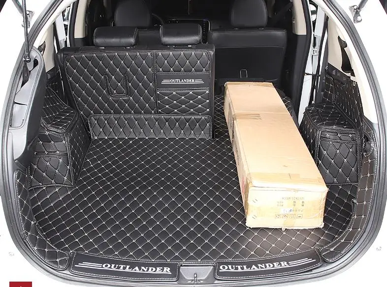 Для Mitsubishi Outlander 2013 2018 подкладка для груза аксессуары интерьера коврик стайлинга