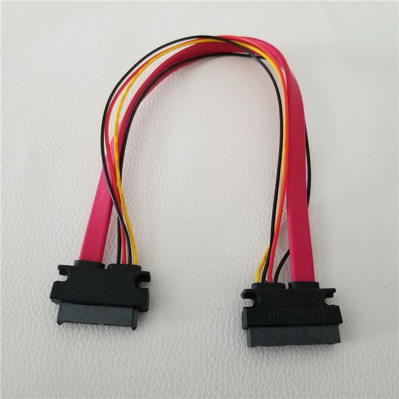 SATA 7 + 6 контактов штекер гнездо оптический привод удлинитель данных кабель