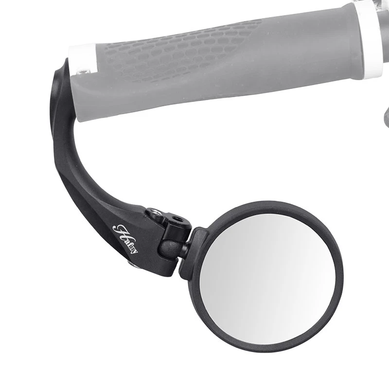 

Hafny Flexible Bike Mirrors Clear Rear View Bicycle Mirror Handlebar End Back Eye Safety Mirror For Bicycle MTB Road Bike Mirror