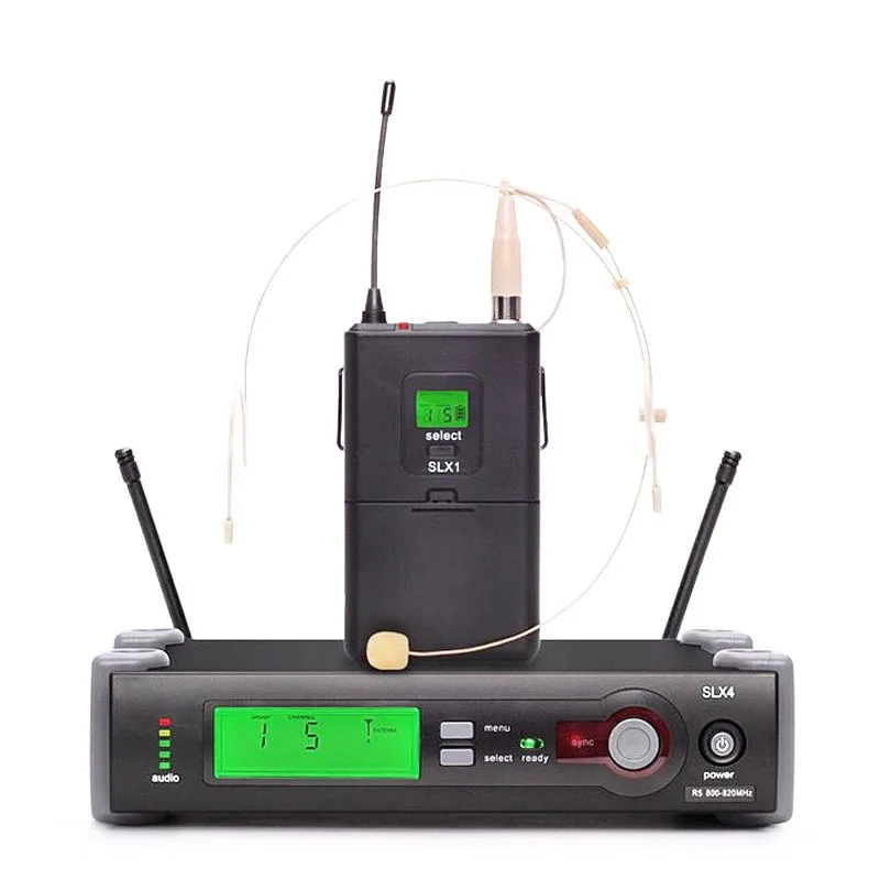 UHF SLX24/BETA58A профессиональный беспроводной микрофон ручной петличный наушники