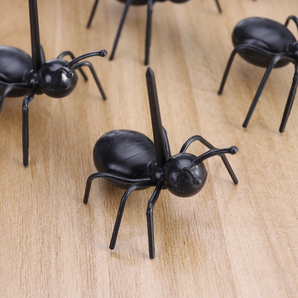 12 шт./компл. мини Ant фруктовые вилки столовые приборы Пластик Десертные Вилки для торта шпажка для еды посуда для вечерние украшения для ужина Палочки инструменты
