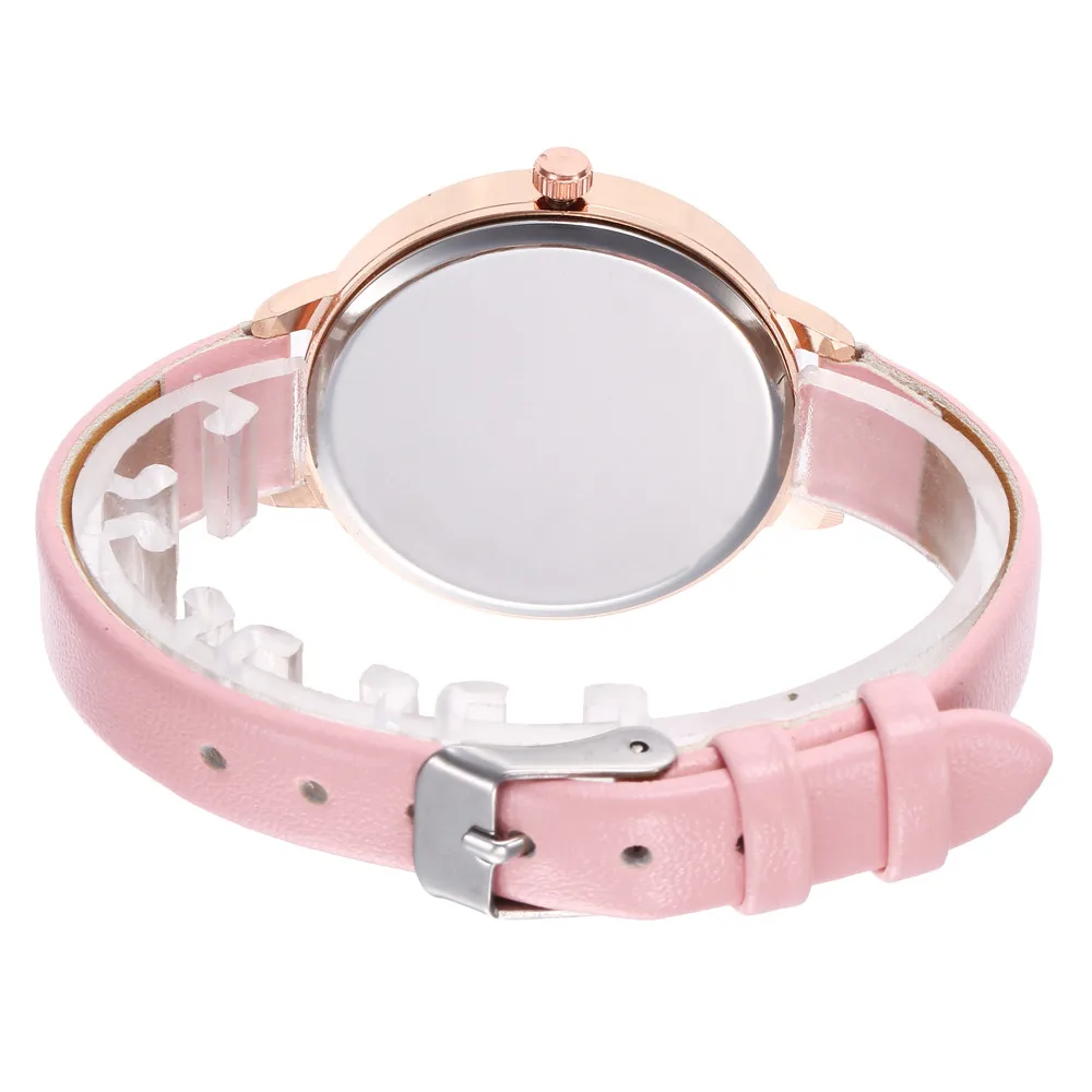 Новые женские часы с ремешком студенческие 12 бриллиантами Харадзюку изящные