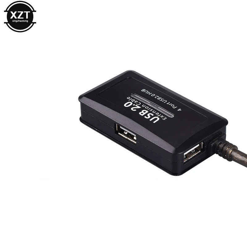 1 шт. usb2.0 кабель удлинитель 4 порта усилитель сигнала концентратора для