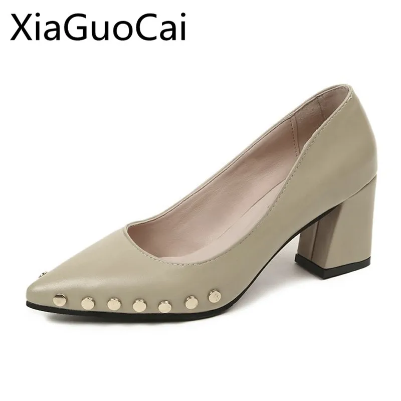 Туфли лодочки женские с острым носком офисная обувь высокий каблук 5 см