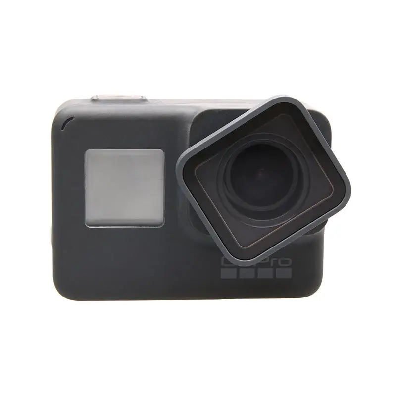 Для GoPro Hero 4 5 6 7 черный оригинальные аксессуары Рамка передняя дверь Лицевая панель/стекло с УФ фильтром объектив/батарея USB чехол