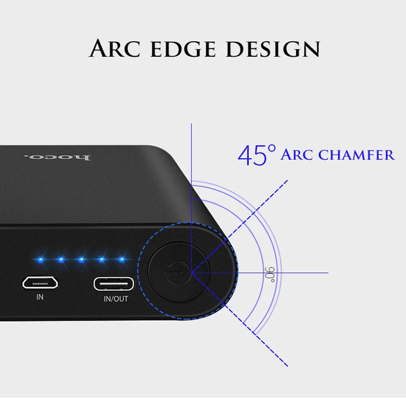 НОСО qc3.0 Quick Charge 8000 мАч Запасные Аккумуляторы для телефонов Портативный быстро
