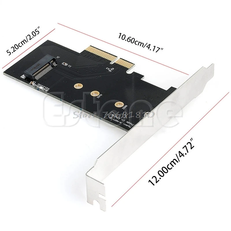 Адаптер для PCI E x4 M.2 NGFF SSD XP941 SM951 M6E PM951 950 PRO Прямая поставка|950 pro ssd|pci-e x4ssd |