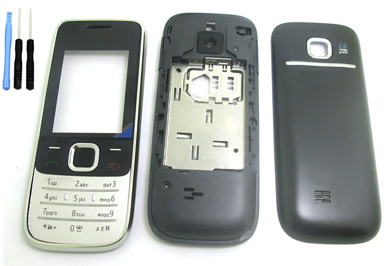 

Full Housing Cover Case Keypad for Nokia 2730C 2730 & Open Tools