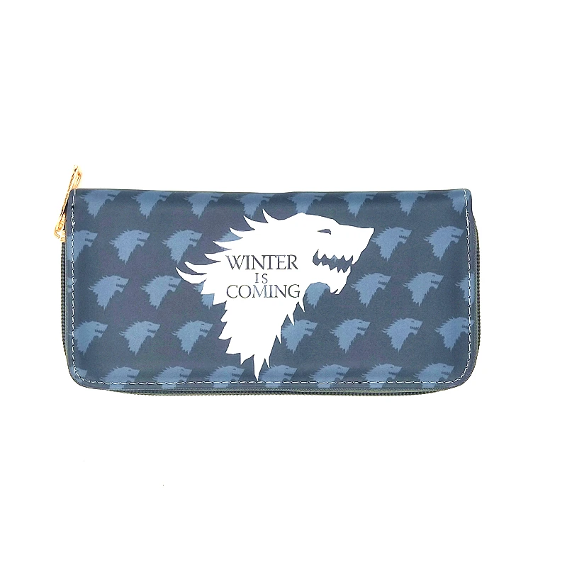 Женский кошелек из искусственной кожи с изображением Игры престолов Длинный на