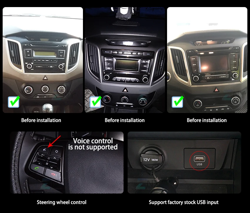 " Android 9,0 автомобильный DVD для hyundai Creta IX25 Авто Радио FM RDS стерео WiFi gps Навигация резервная камера