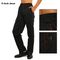 if elastic peppers restaurant kitchen pants chef trousers food service striped pants bakery stretch work wear uniform cook l 5xl