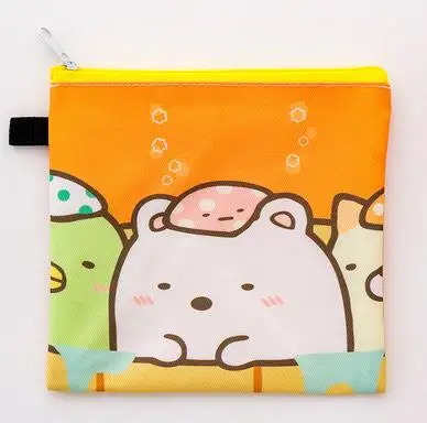 16 1 шт. Kawaii Мини Сумико гураши енот полиэстер Sundry Косметические Сумки для монет на молнии органайзер для хранения канцелярская карточка держатели - Цвет: 16