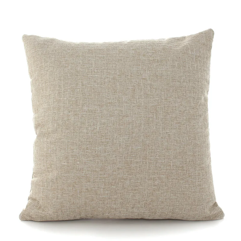 Cushion Cover Throw Pillowcase Car Sofa Seat Pillow Solid Color Simple Outdoor Chair Waist Cushions Case Decorative | Дом и сад