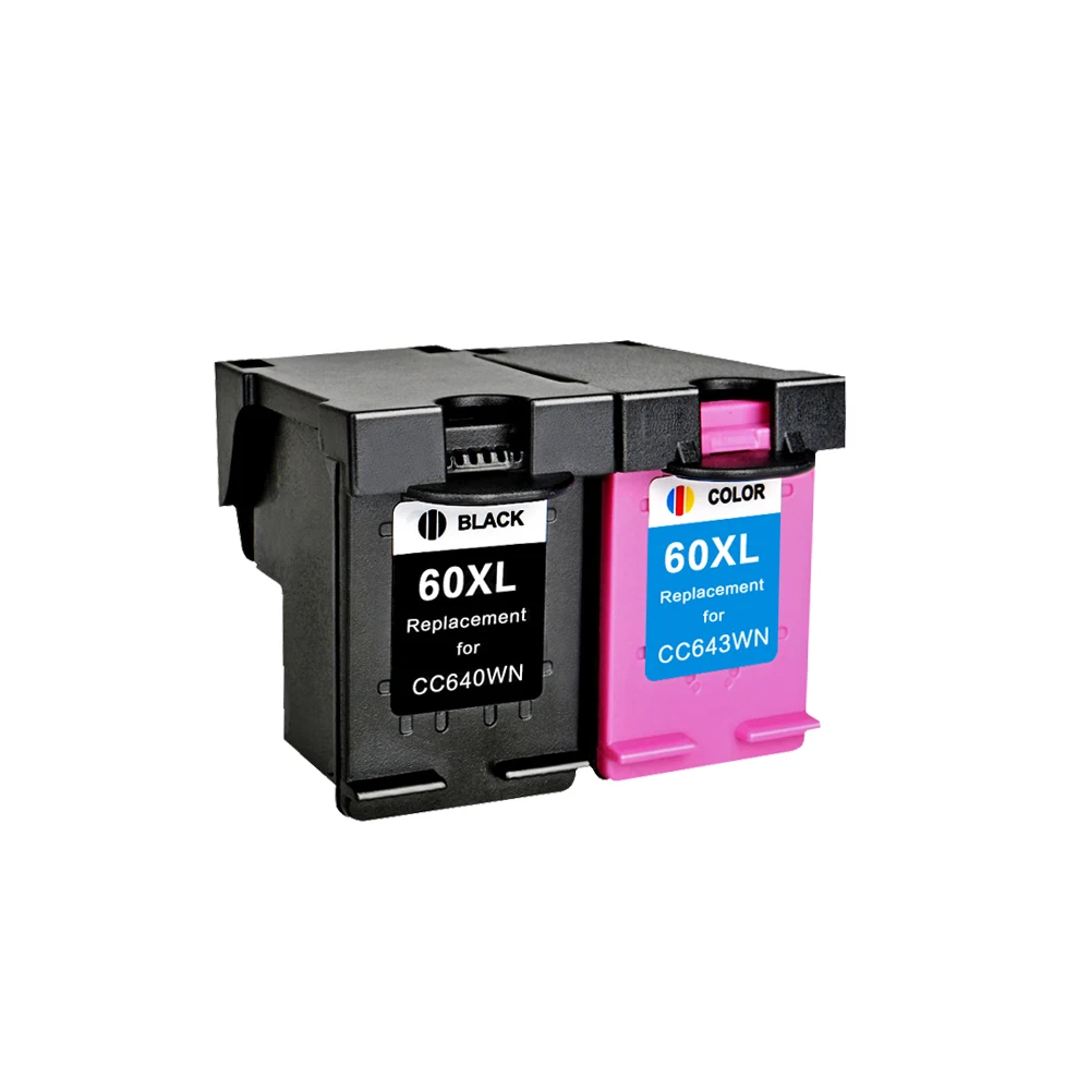 JH Compatible HP 60 XL ink cartridge for Deskjet F2480 F2420 F4480 F4580 F4280 D2660 D2530 D2560 PhotoSmart C4680 printer | Компьютеры и