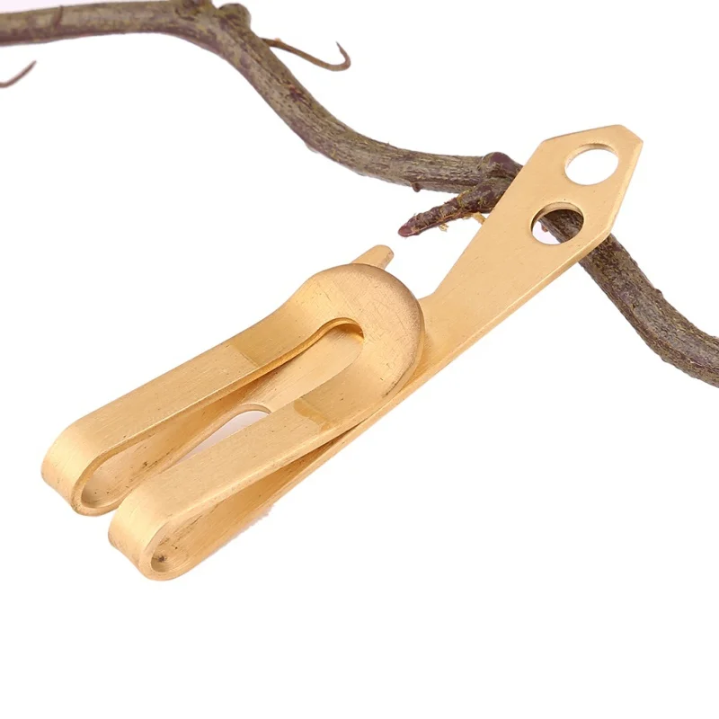 * Balight латунь EDC инструмент зажим для денег открывалка бутылок плоская головка