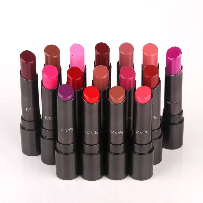 2016 новое поступление бренд MYS красивая матовая губная помада стойкий оттенок