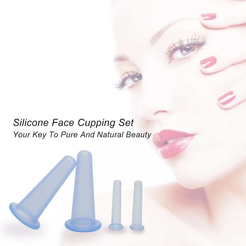 Силиконовые массажные чашки SPEQUIX для лица антицеллюлитные Masaj Вакуумная