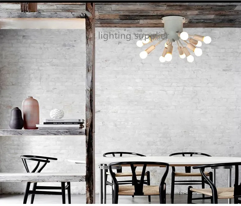 

Modern contracted creative personality Bedroom living room American satellite ceiling lamps