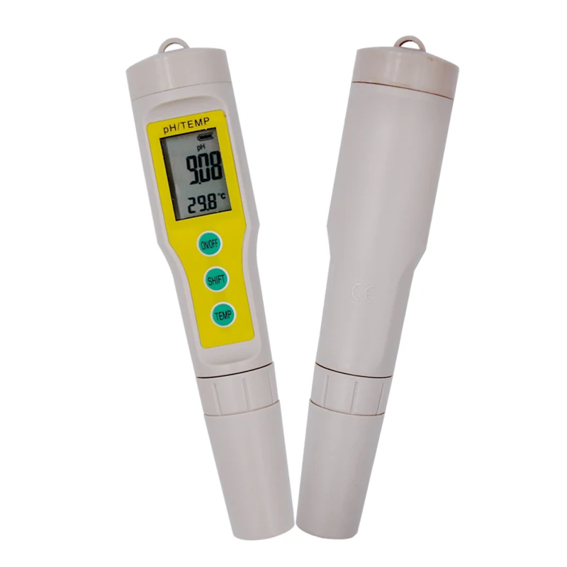 Цифровой тестер PH воды PH03 temp метр ЖК дисплей ph монитор с 0 01 atomatic caliration Высокая