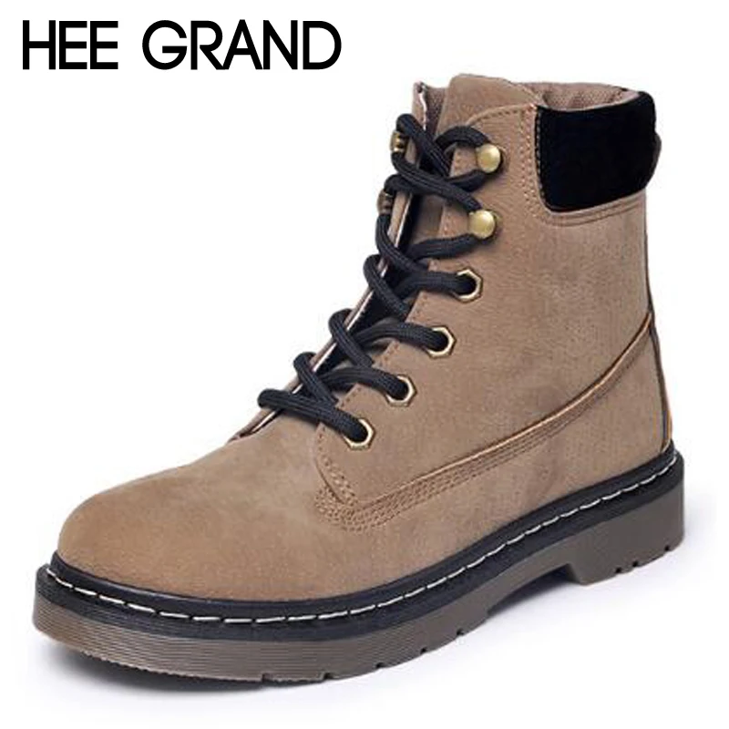 HEE GRAND/Туфли-оксфорды женская зимняя обувь на плоской подошве модные повседневные