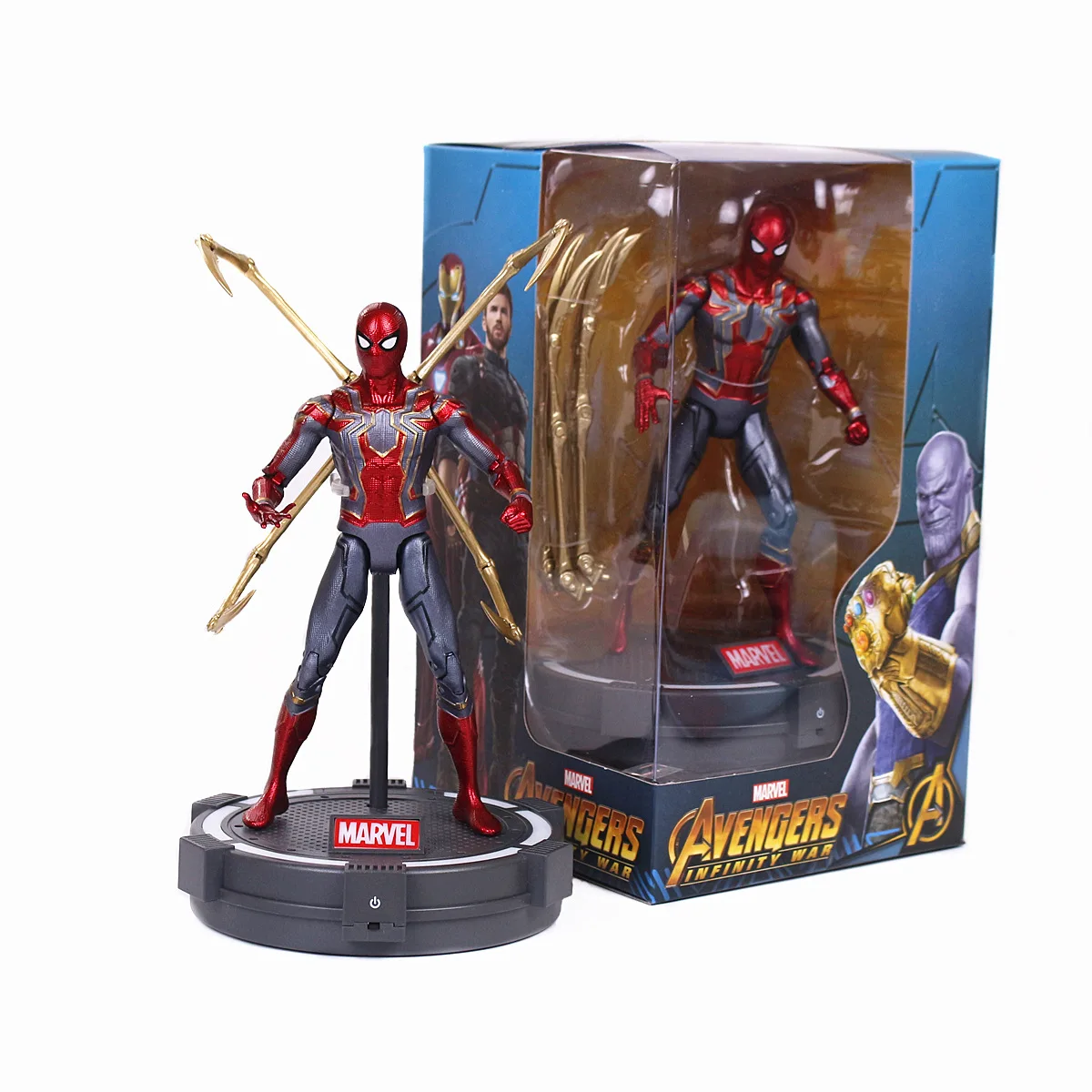 Marvel Мстители Человек паук война Капитан Америка Железный человек Черная пантера