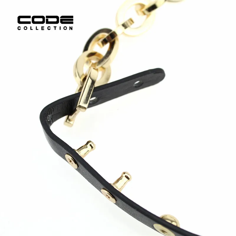 Женское Винтажное колье-чокер черное ожерелье из искусственной кожи с коротким