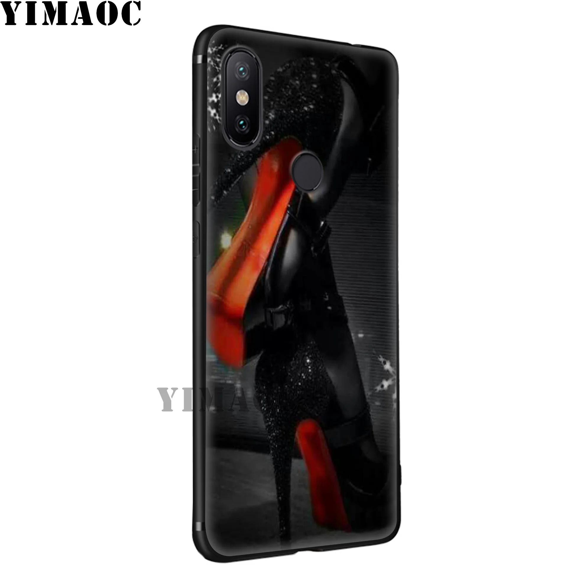 YIMAOC/мягкий силиконовый чехол на высоком каблуке для Xiaomi Redmi 7A Note 7 6 6A 5 4 4X 4A 5A S2 Plus K20