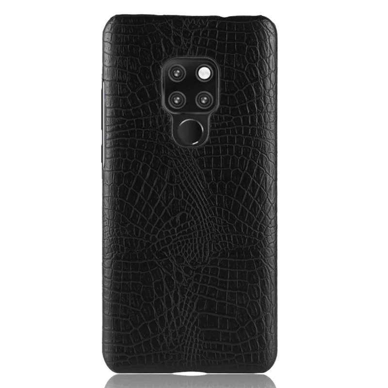Huawei Mate 20 Case Mat phone bag case Luxury Crocodile Skin PU Protective Cover For |