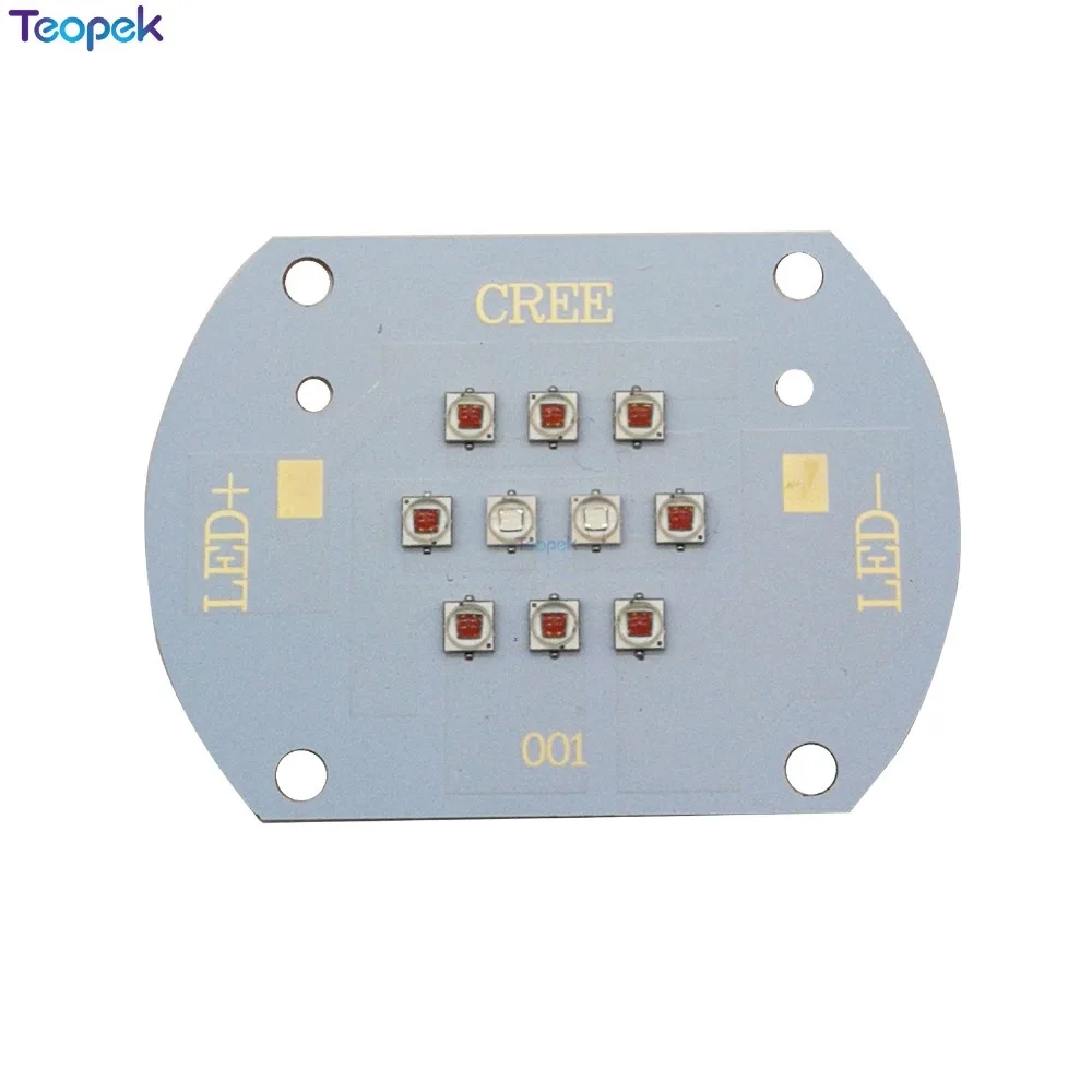 30 Вт Cree XLamp XP-E2 светодиод красный 620nm-630nm + синий 465nm-485nm DC24-26V 1000mA для DIY выращивания растений светодиодный излучатель лампы Ligh