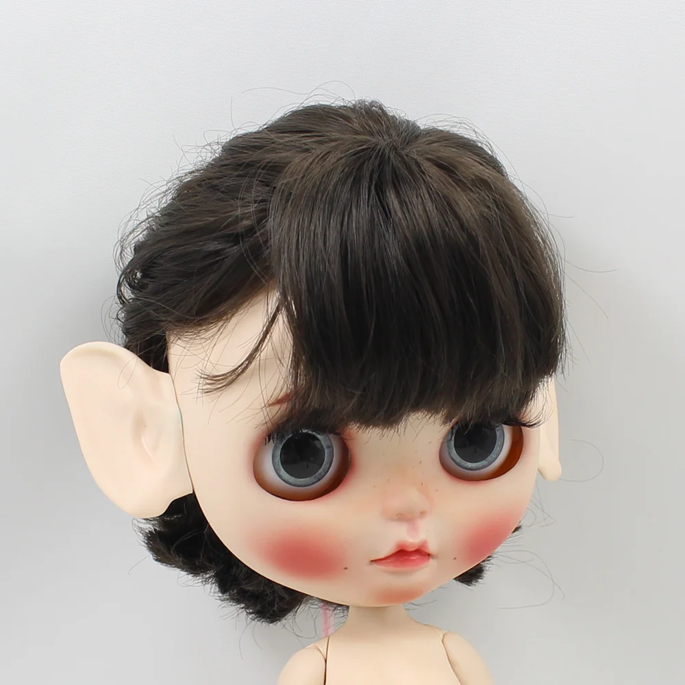 Эльф и человеческое пластиковое ухо подходит для 1/6 Blyth куклы 30 см DIY подарок