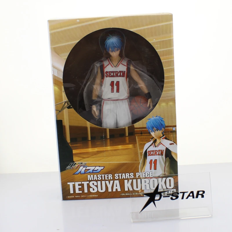 Бесплатная доставка 10 &quotБаскетбол куроко аниме № 11 Tetsuya Kuroko в коробке 25 см ПВХ
