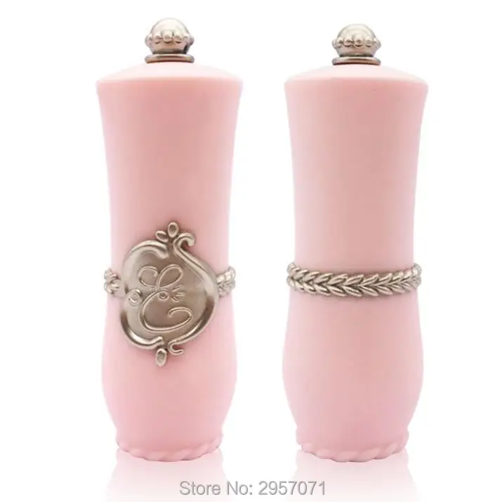 Mini DIY Empty Lipstick Tube Pink Black Makeup Lips Cosmetic Containers Packaging Refillable Bottles Wholesale 300pcs | Красота и