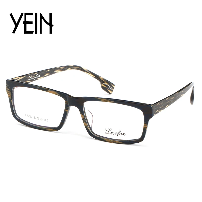 Yein Очки TR90 Titanium миопия очки кадр мужчины для чтения Удобная Нескользящая кадров