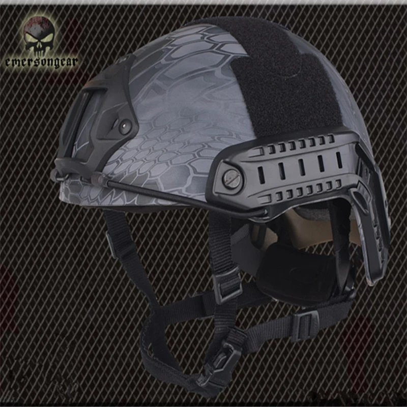2017 Новый шлем Kryptek Typhon EMERSON быстрый для страйкбола MH Регулируемый ABS EM5658J(TYP) | Спорт